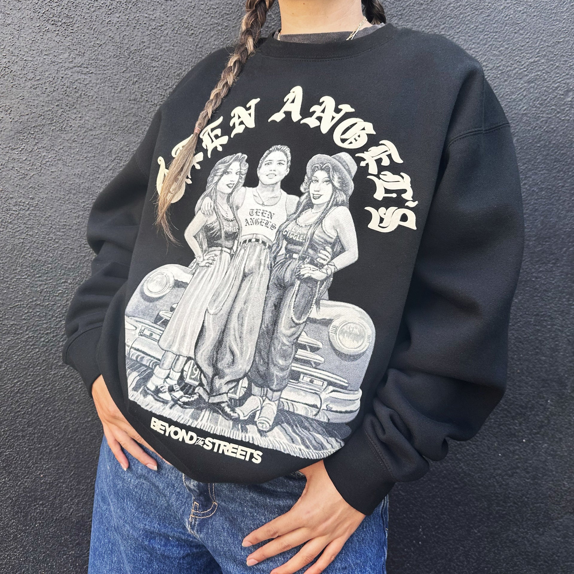 Teen Angel's "Show Stopper" L/S Crewneck