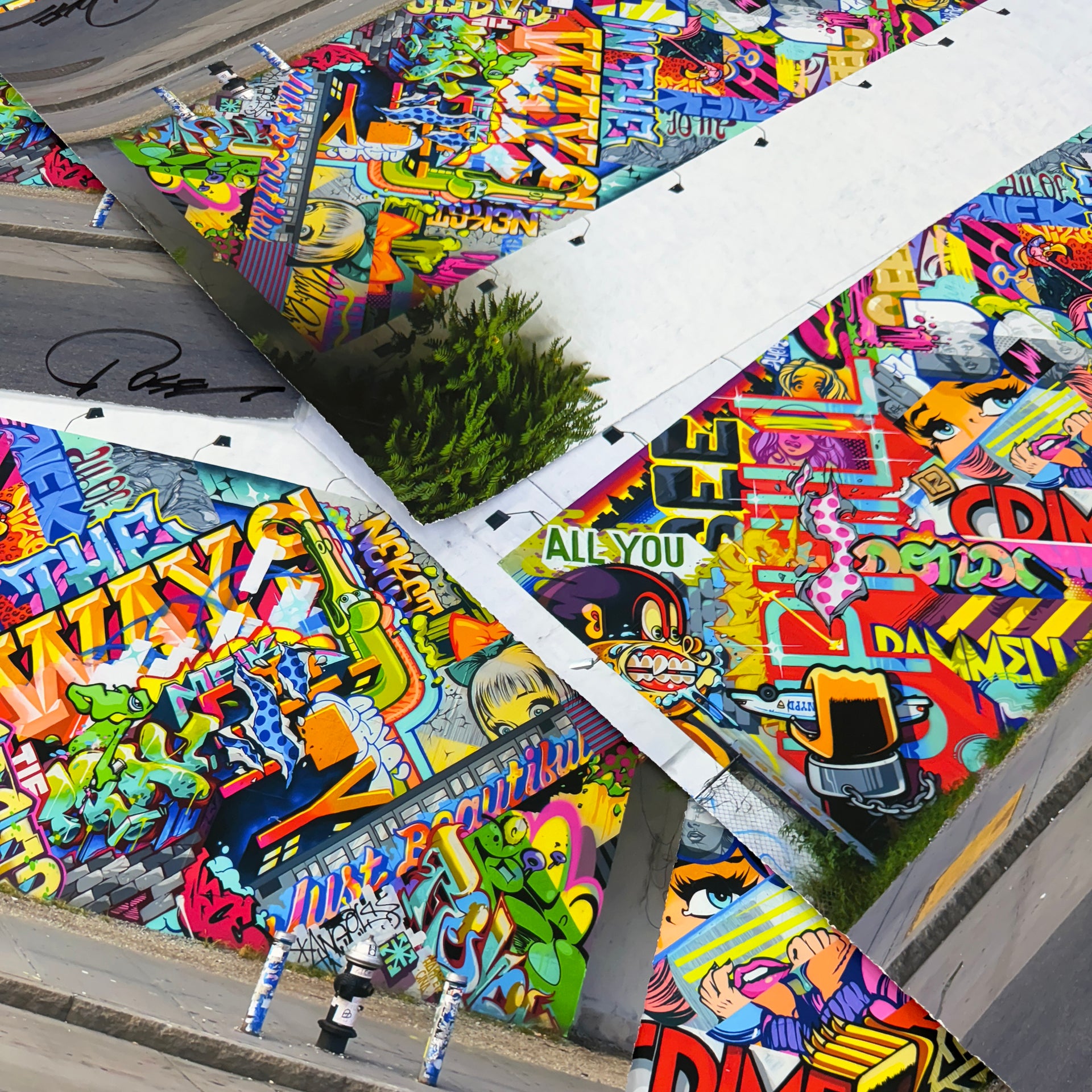 POSE & REVOK "Uphill Both Ways" Print