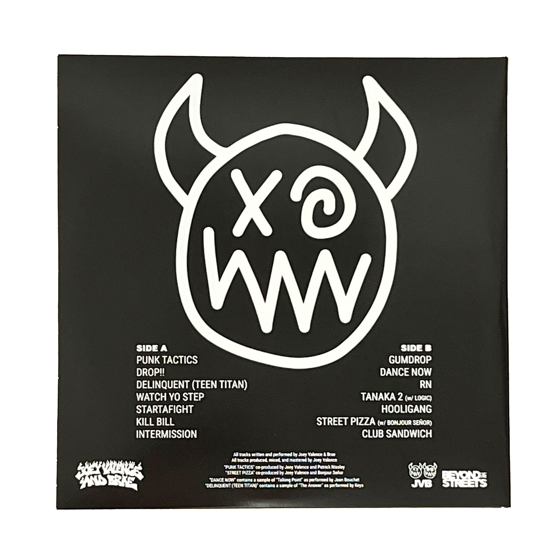 Joey Valence & Brae "PUNK TACTICS LP " Limited Edition Color-Ways Vinyl