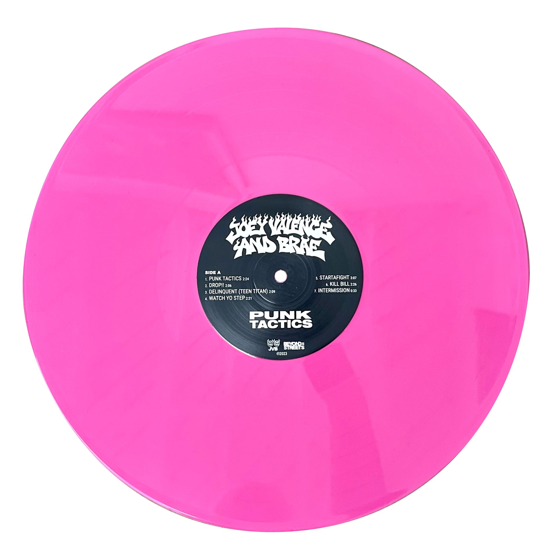 Joey Valence & Brae "PUNK TACTICS LP " Limited Edition Color-Ways Vinyl