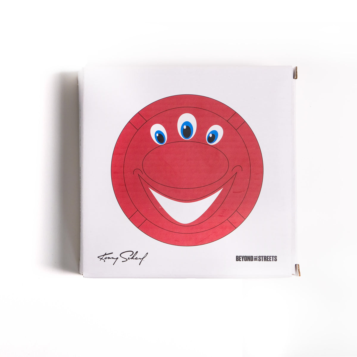 Kenny Scharf "Triple Eye" Ceramic Dish