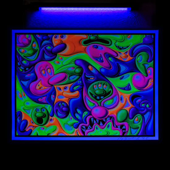 Kenny Scharf "SUPERBLOBZ" Print