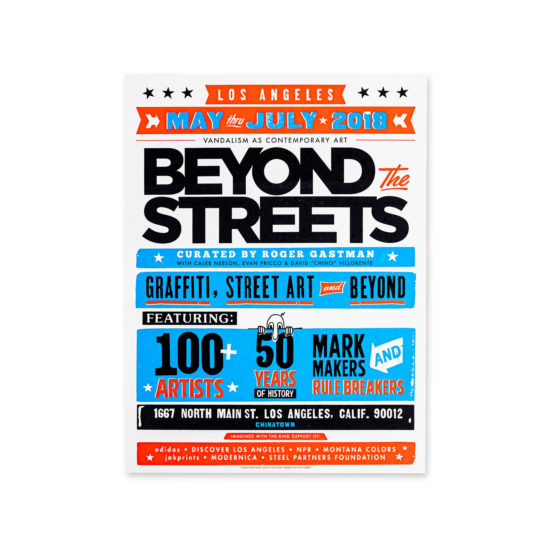 BEYOND THE STREETS "LA Show Poster"