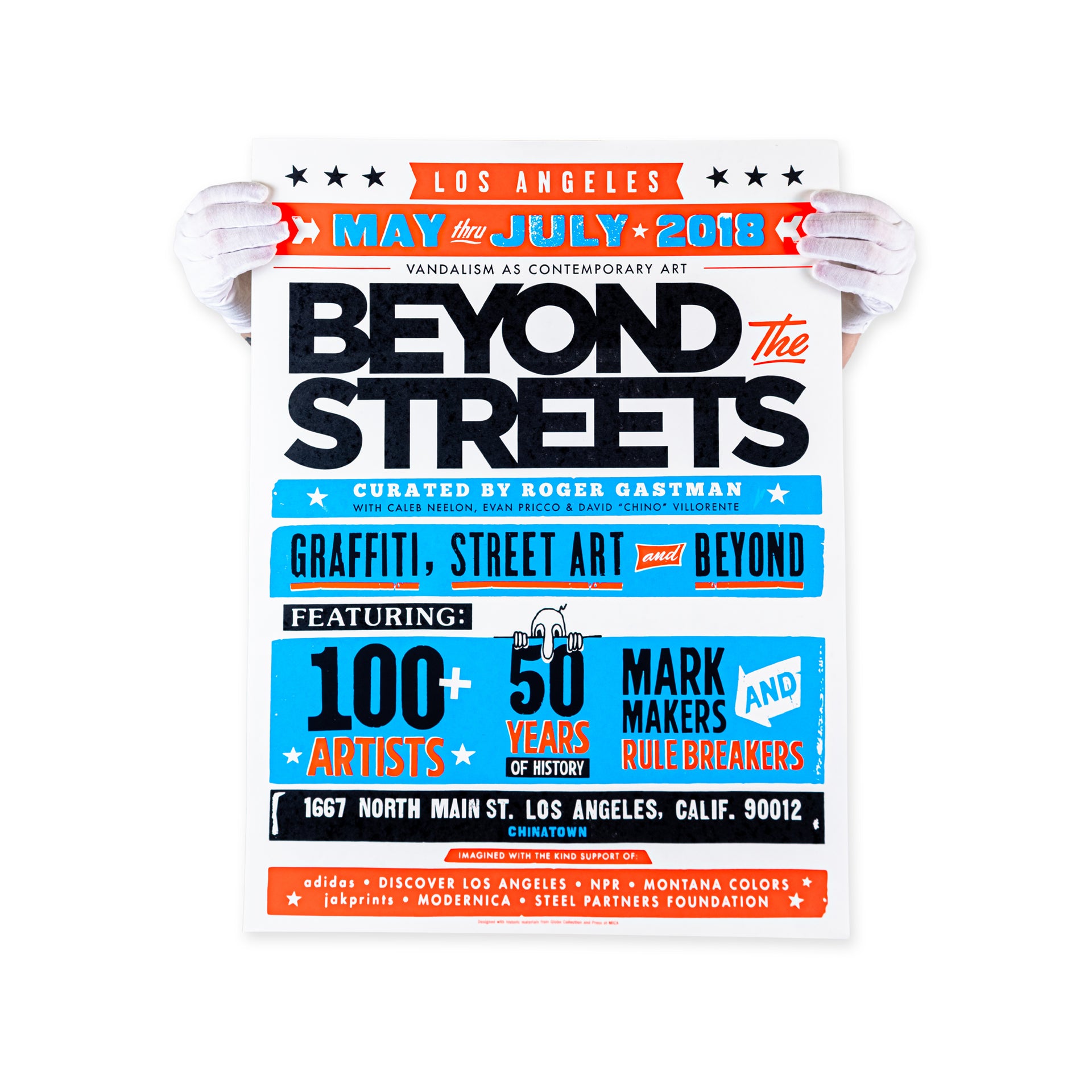 BEYOND THE STREETS "LA Show Poster"