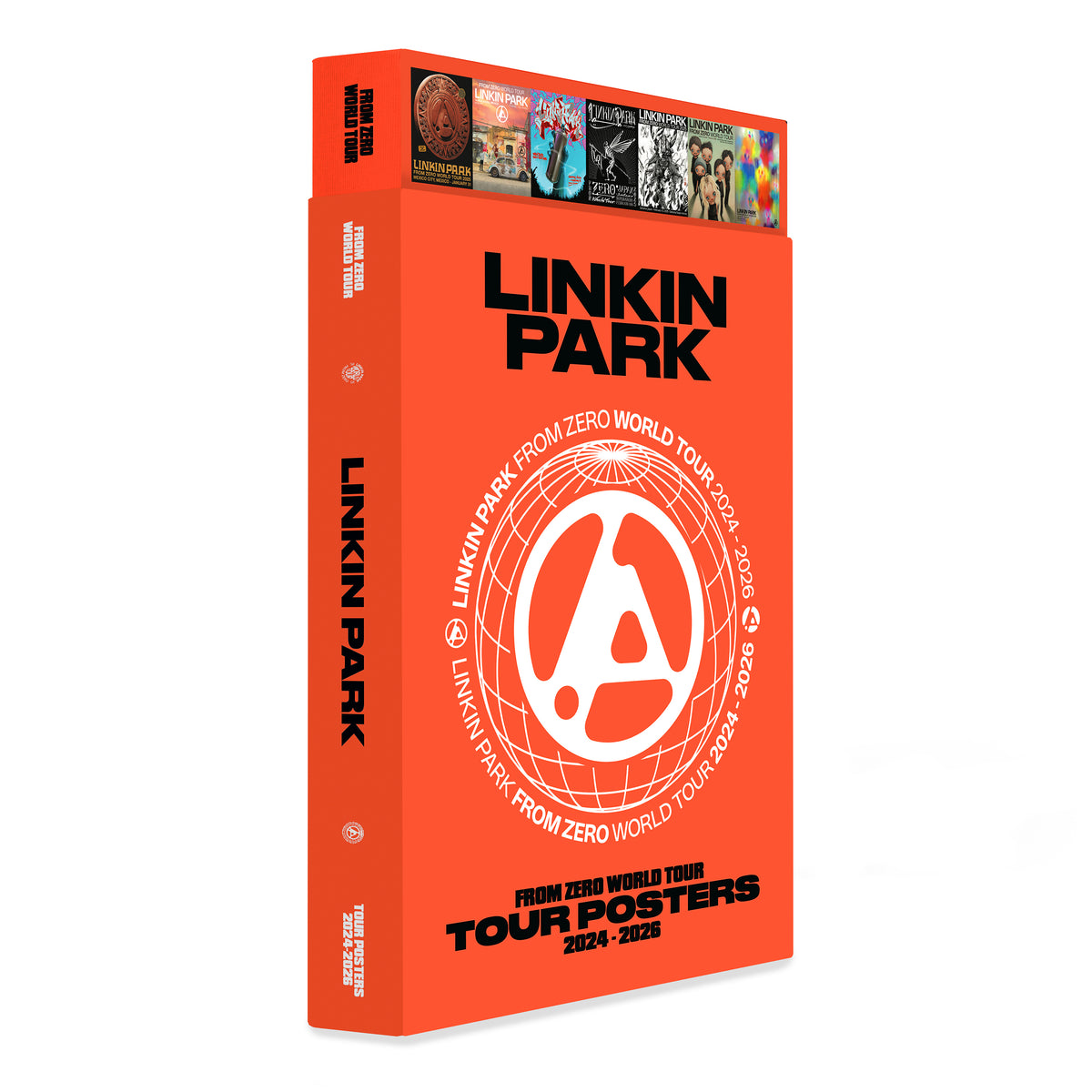PRE-ORDER Linkin Park "FROM ZERO WORLD TOUR: Tour Posters (2024-2026)" Book