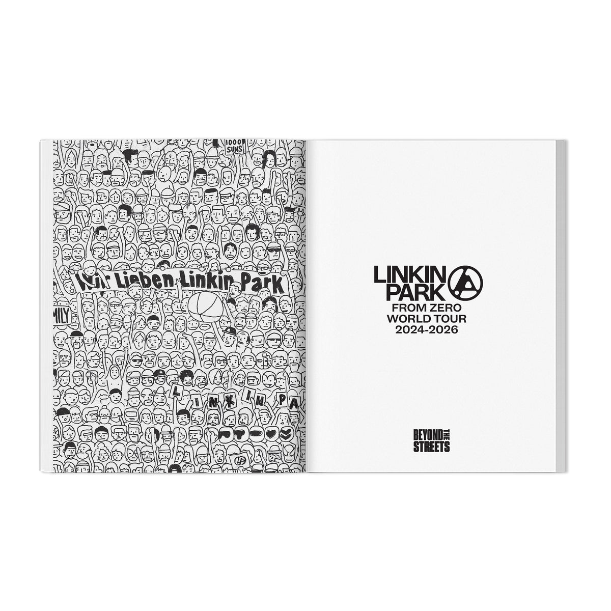 PRE-ORDER Linkin Park "FROM ZERO WORLD TOUR: Tour Posters (2024-2026)" Book