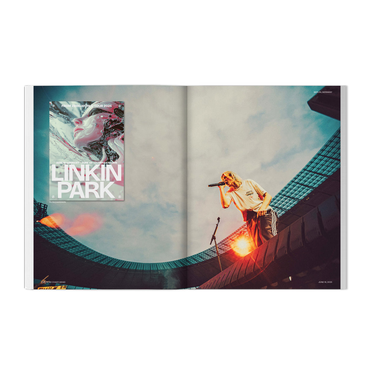PRE-ORDER Linkin Park "FROM ZERO WORLD TOUR: Tour Posters (2024-2026)" Book