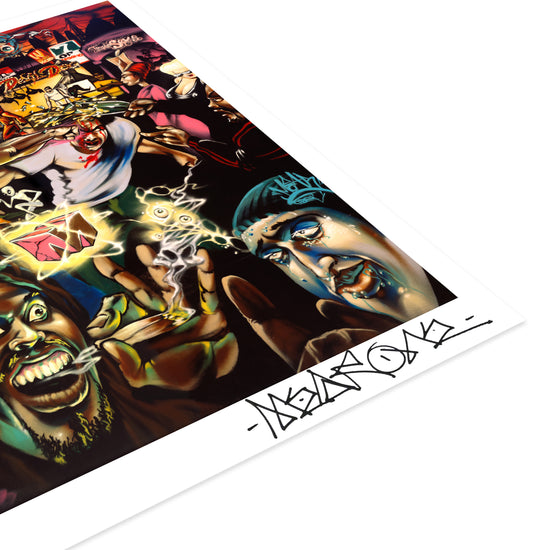 MEAR ONE "Babylon Overdrive" Print