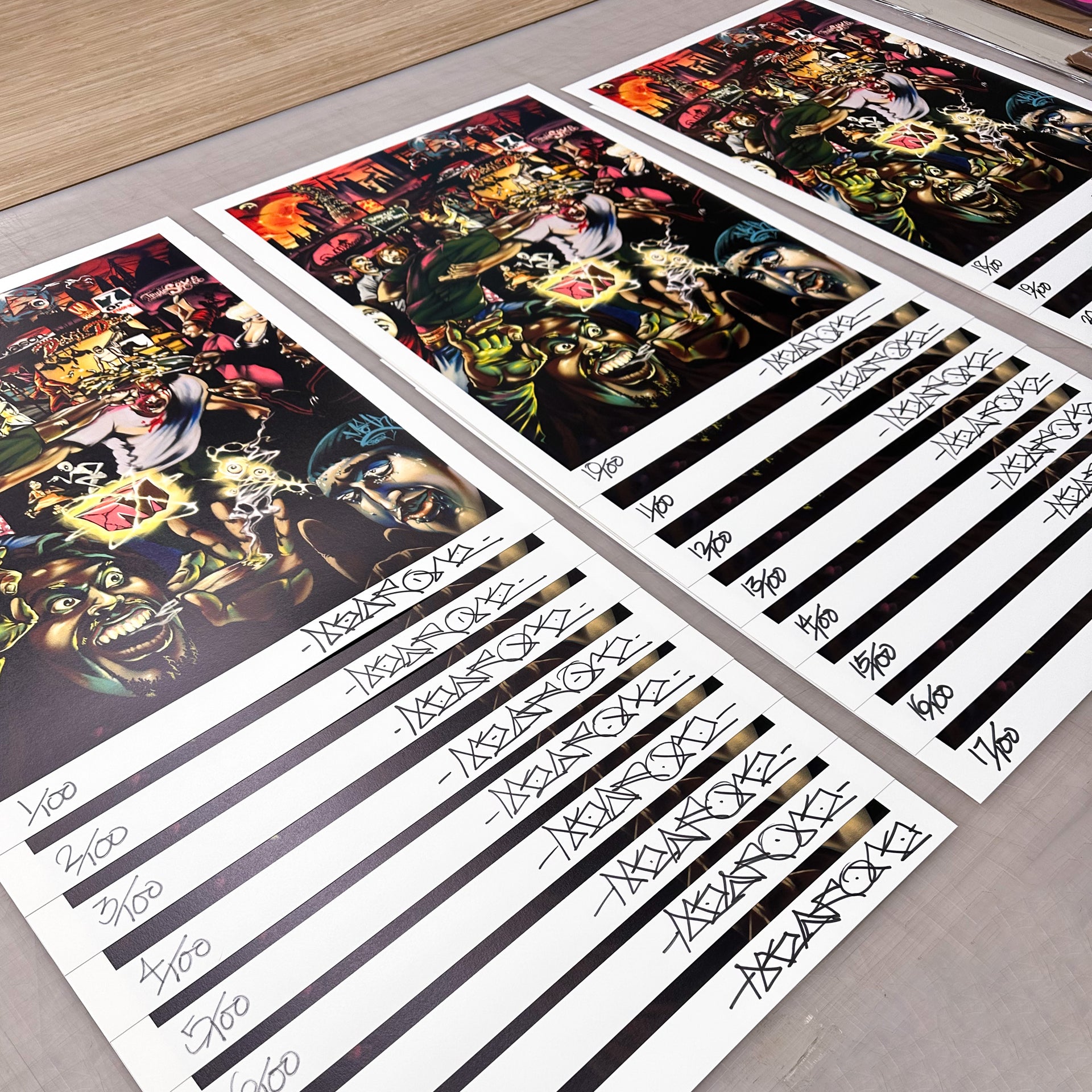 MEAR ONE "Babylon Overdrive" Print