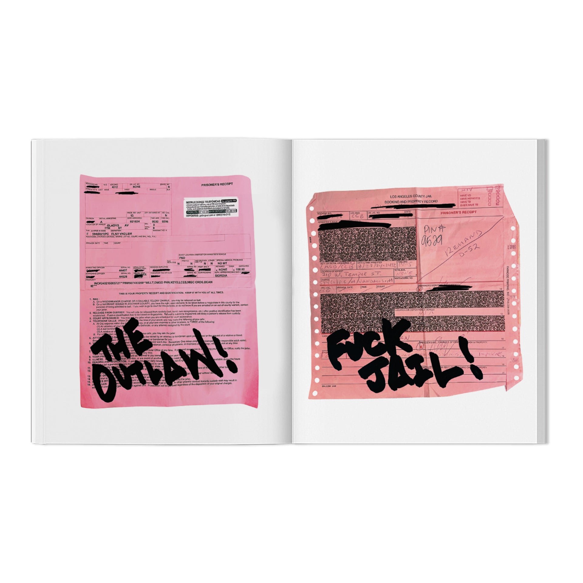MERCH  "The Outlaw" Book