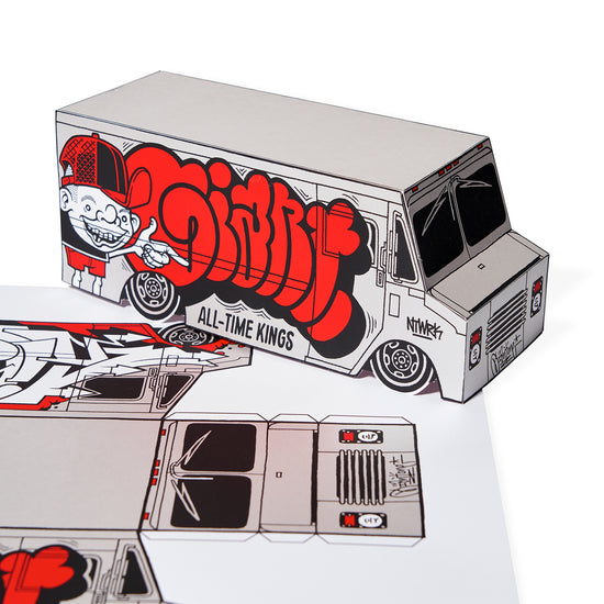 Mike Giant "Fold-Up Box Van" Print