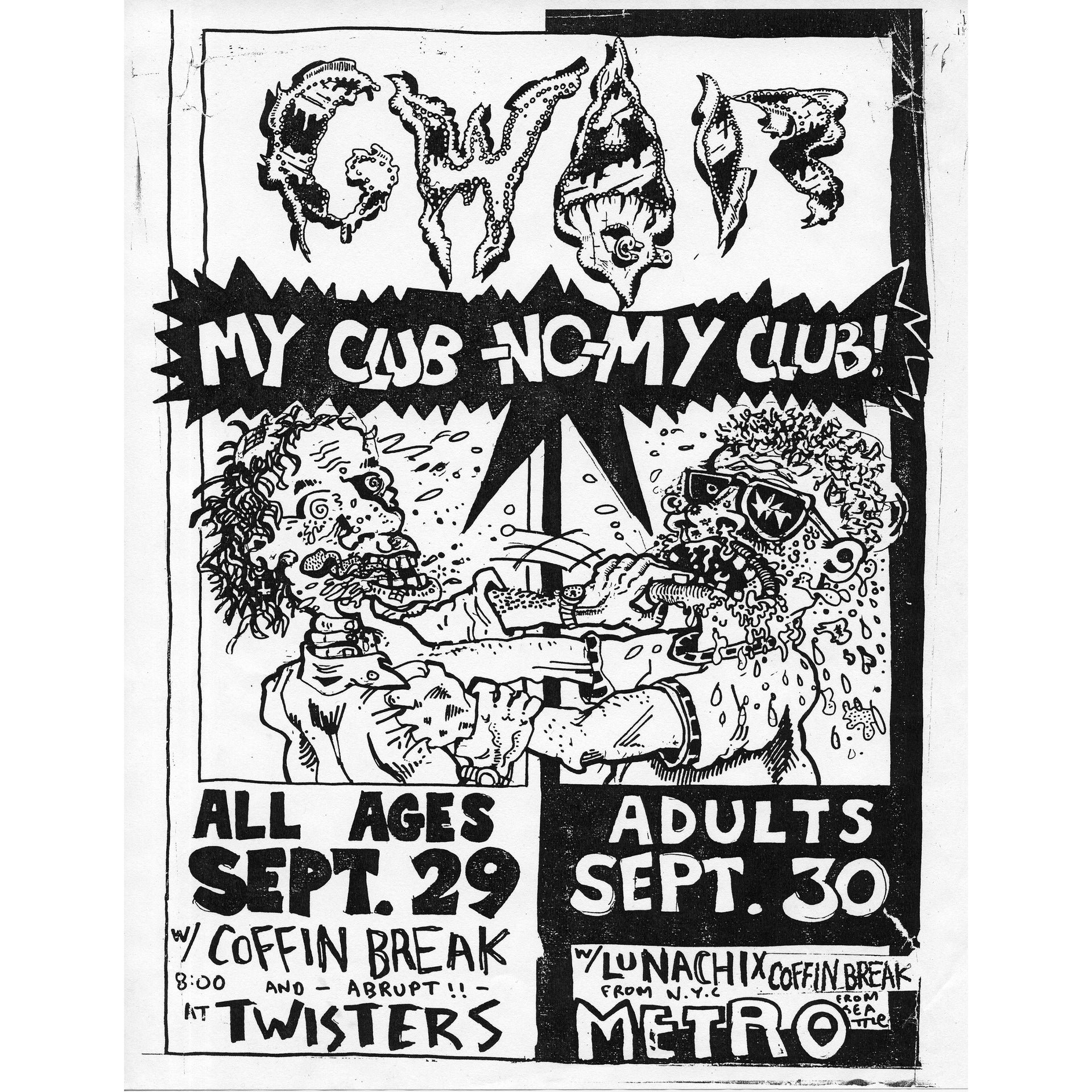 GWAR X BEYOND THE STREETS "GWAR" Flyer Packs
