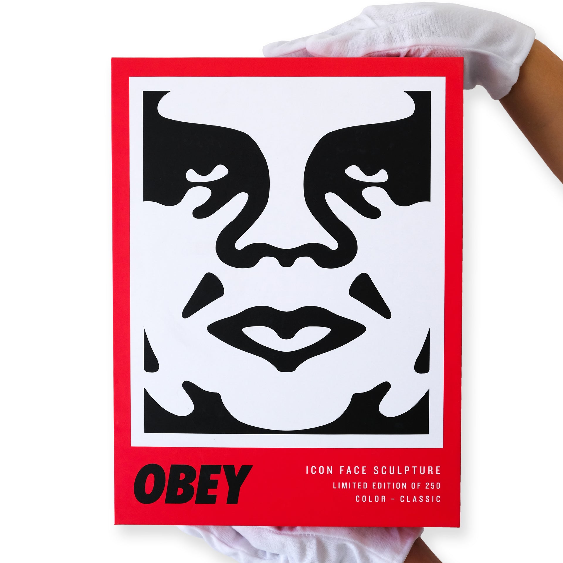 Shepard Fairey "Icon Face (Classique)" Édition Sculpture