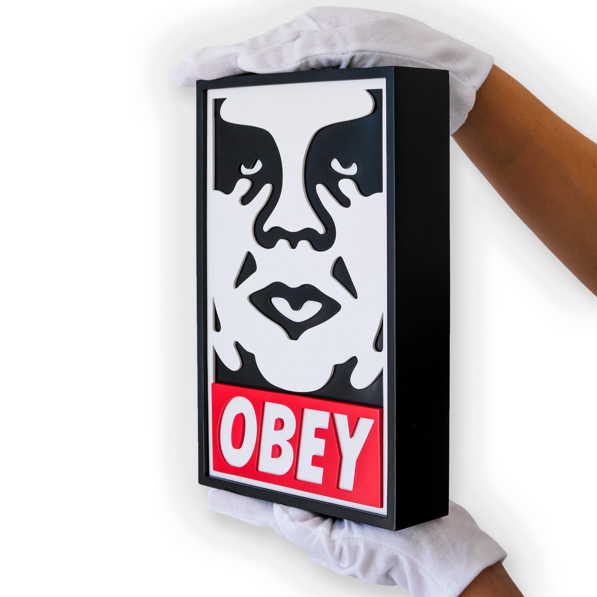 Shepard Fairey "Icon Face (Classique)" Édition Sculpture