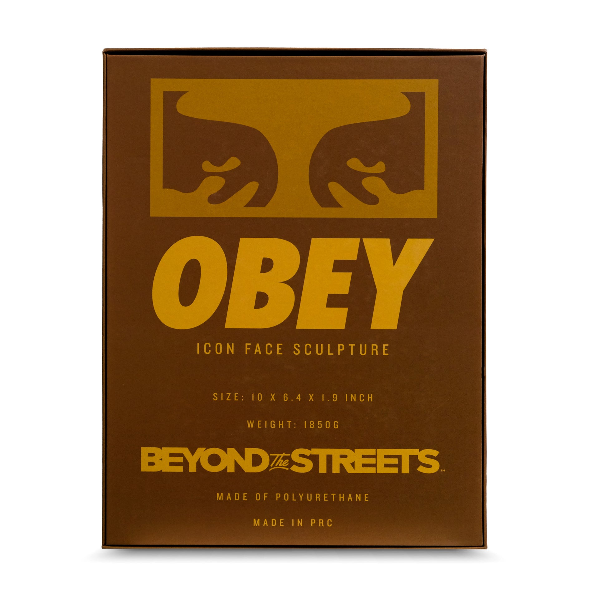 Shepard Fairey "Icon Face (Gold)" Sculpture Edition