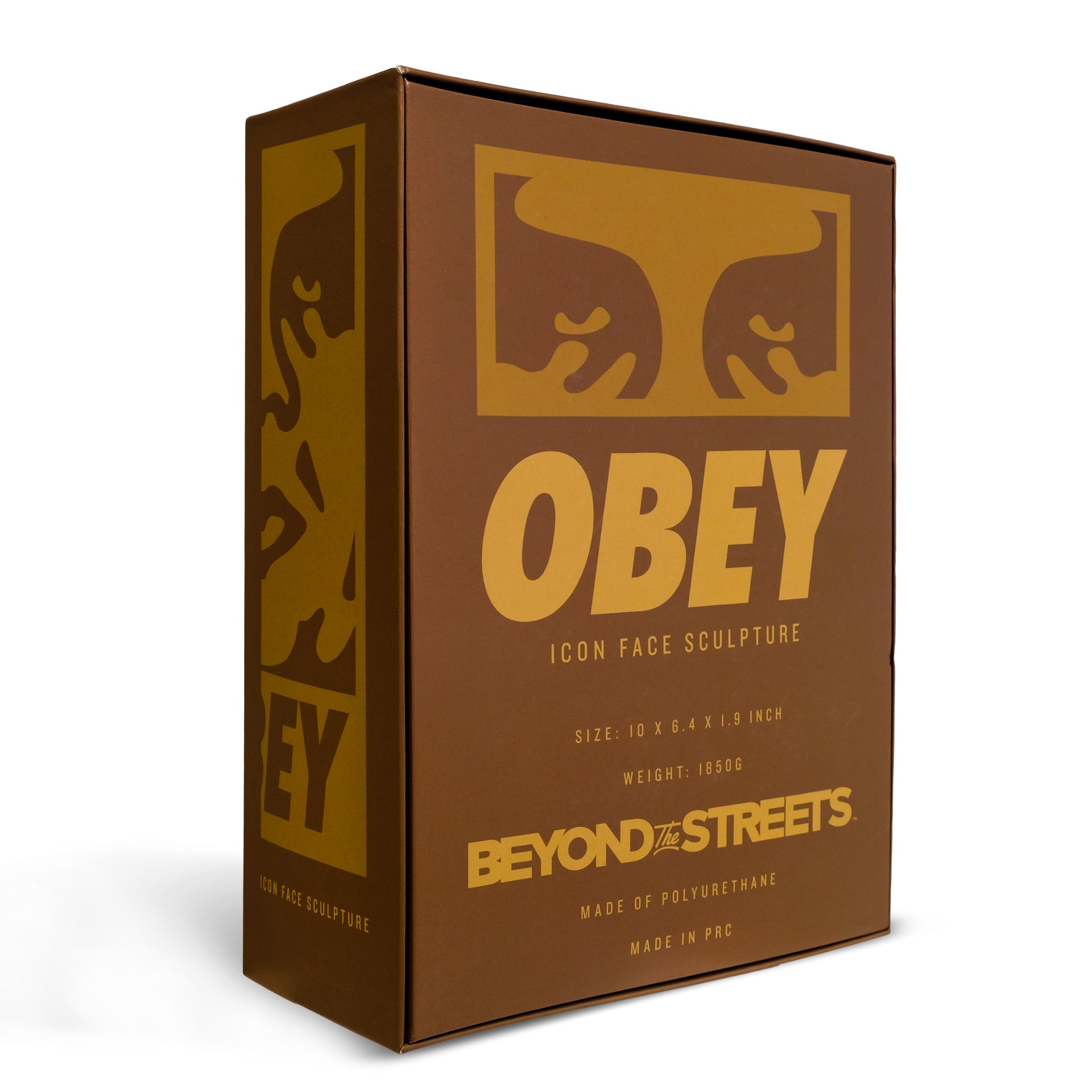 Shepard Fairey "Icon Face (Gold)" Sculpture Edition
