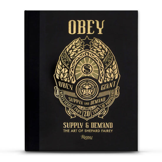 Shepard Fairey Hand-Signed "20 Year Edition: Supply & Demand" Book