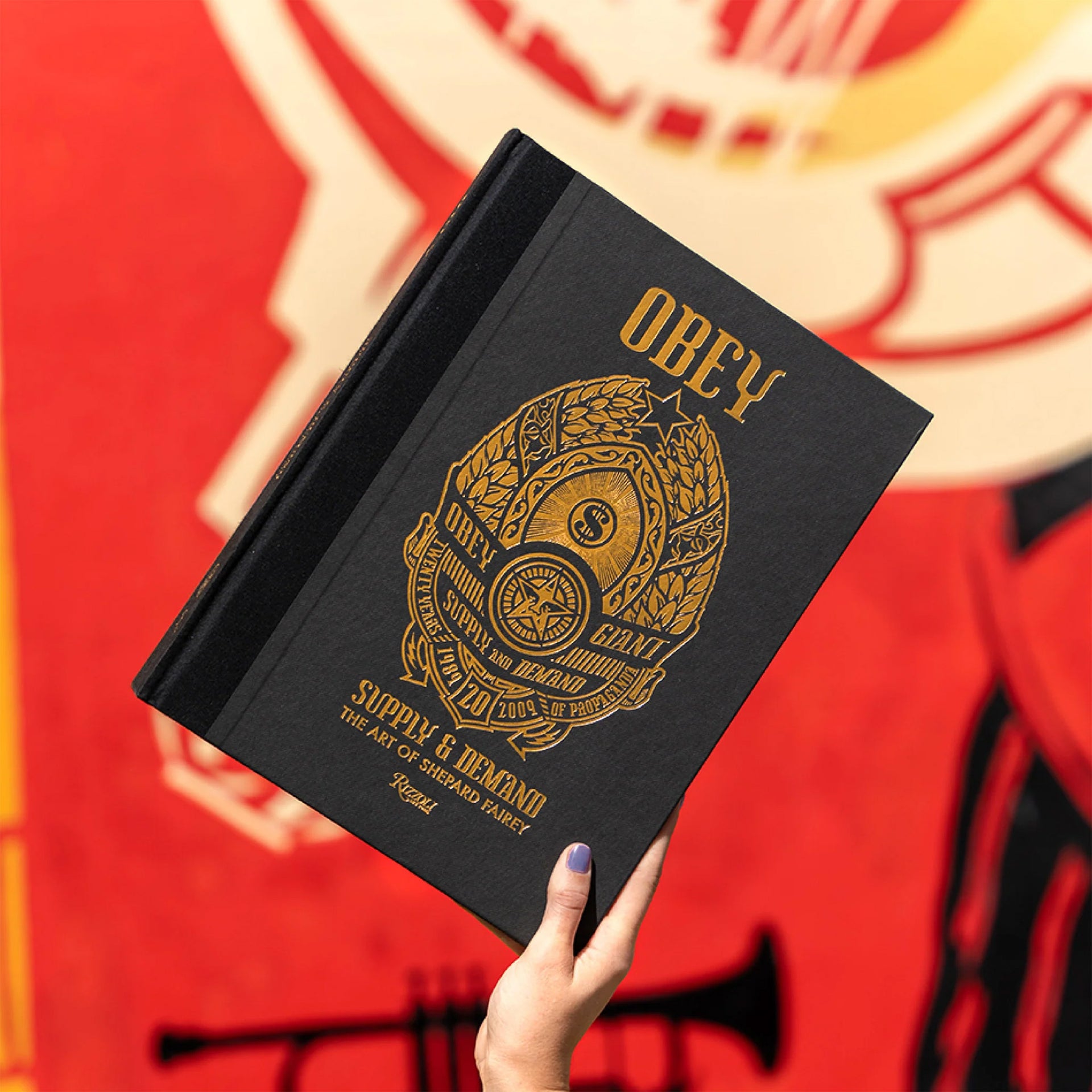 Shepard Fairey Hand-Signed "20 Year Edition: Supply & Demand" Book