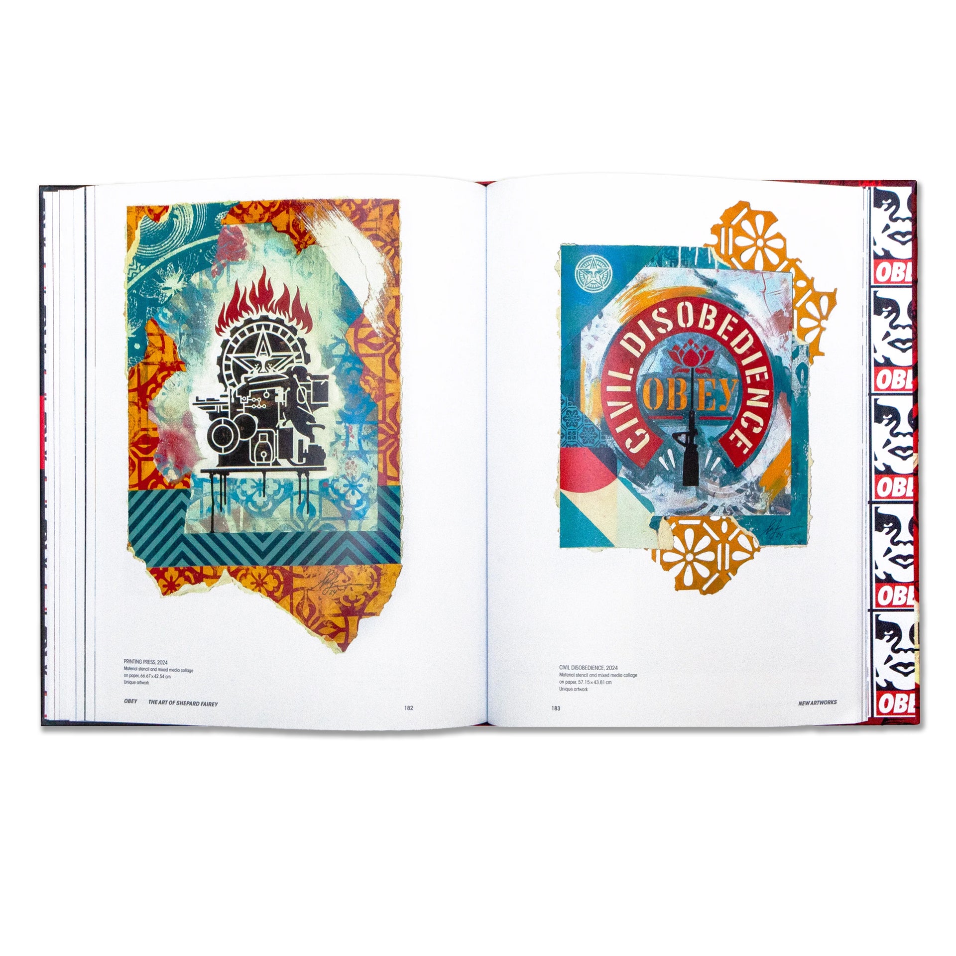 Shepard Fairey Hand-Signed "OBEY: The Art of Shepard Fairey" Book