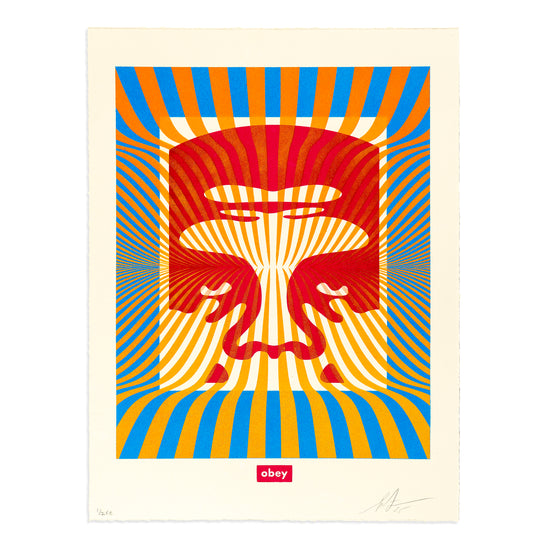 Shepard Fairey "Op-Art Icon 11, #1/2" Print