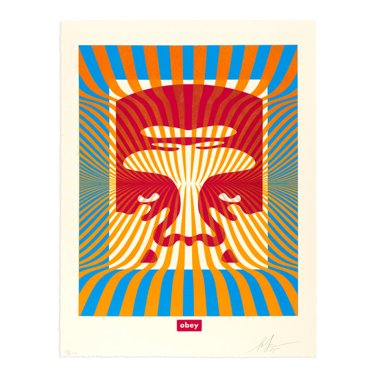 Shepard Fairey "Op-Art Icon 11, #2/2" Print