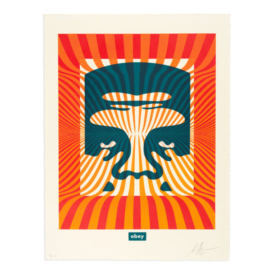 Shepard Fairey "Op-Art Icon 12, #2/2" Print