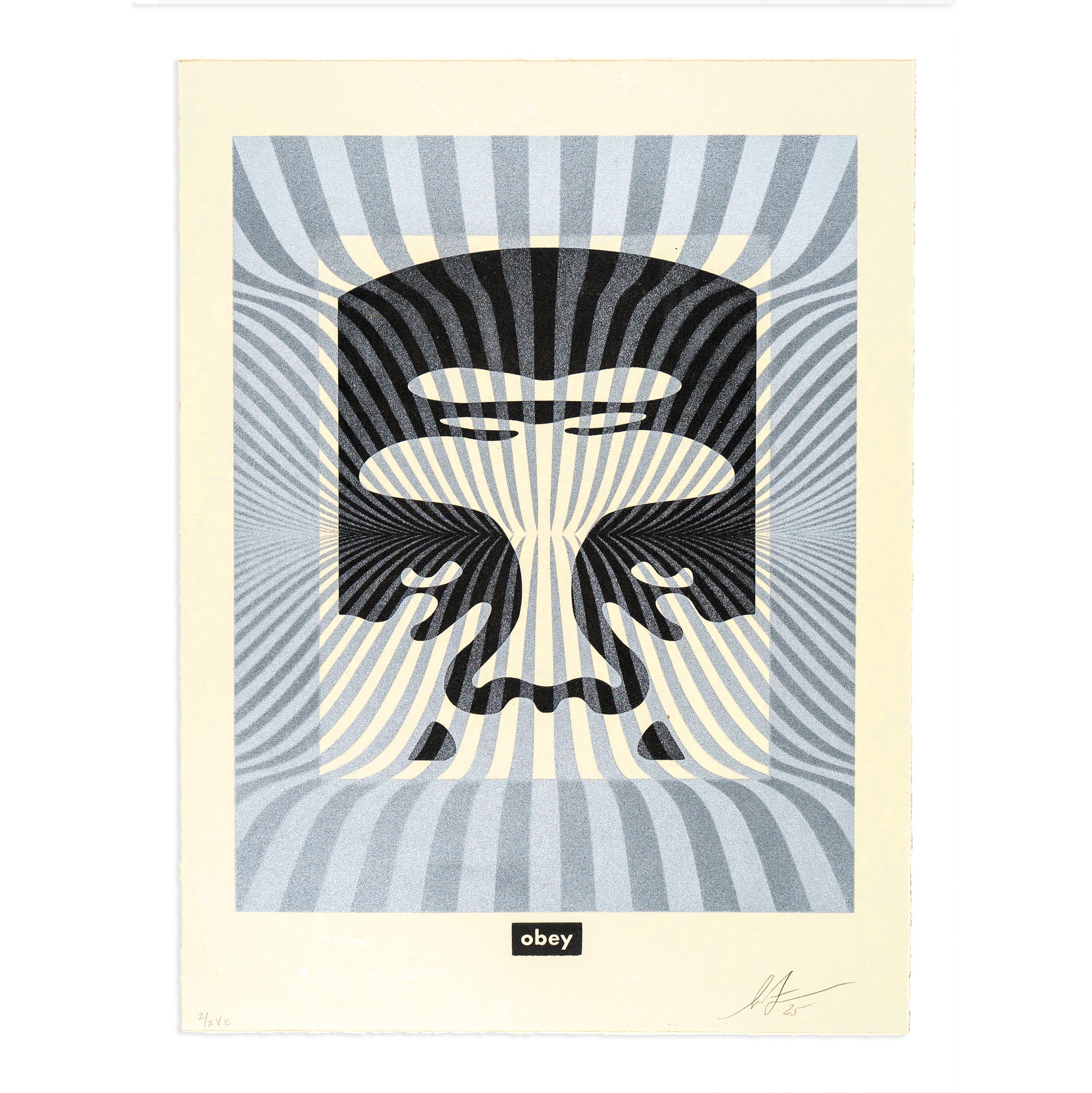 Shepard Fairey "Op-Art Icon 15, #2/2" Print