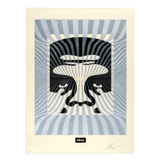 Shepard Fairey "Op-Art Icon 16, #1/2" Print