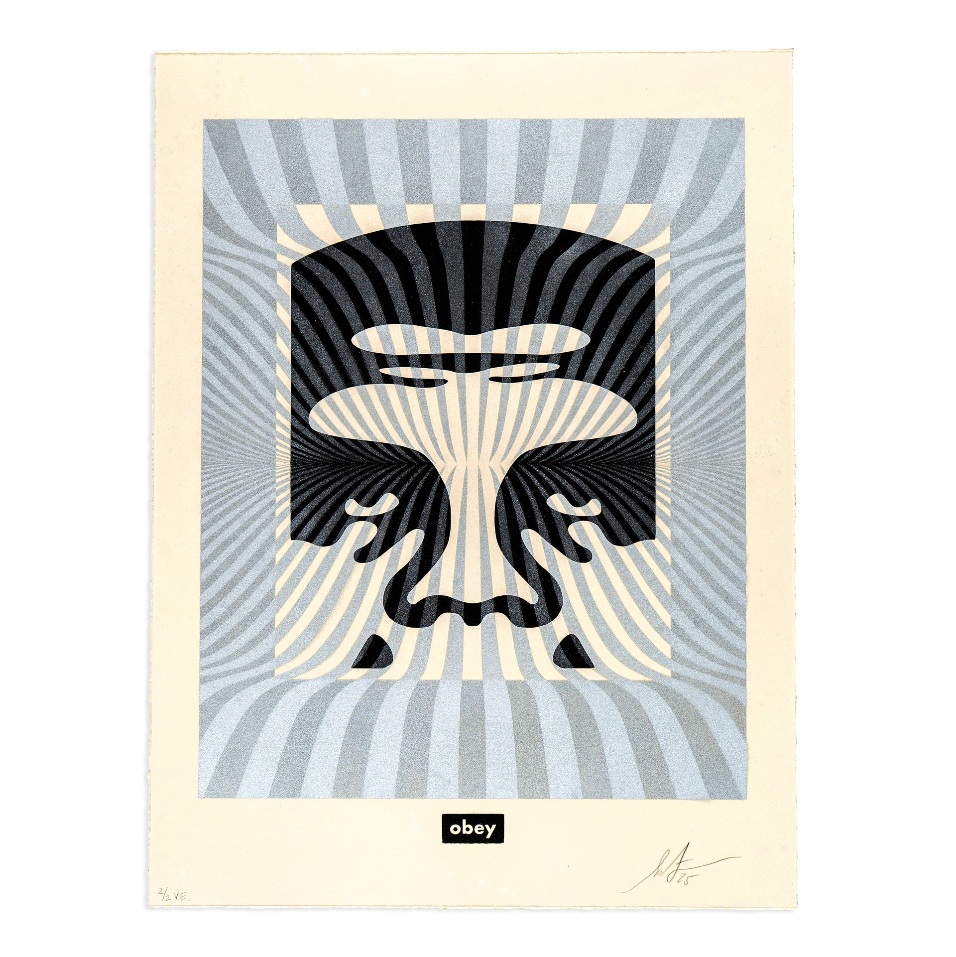 Shepard Fairey "Op-Art Icon 16, #2/2" Print