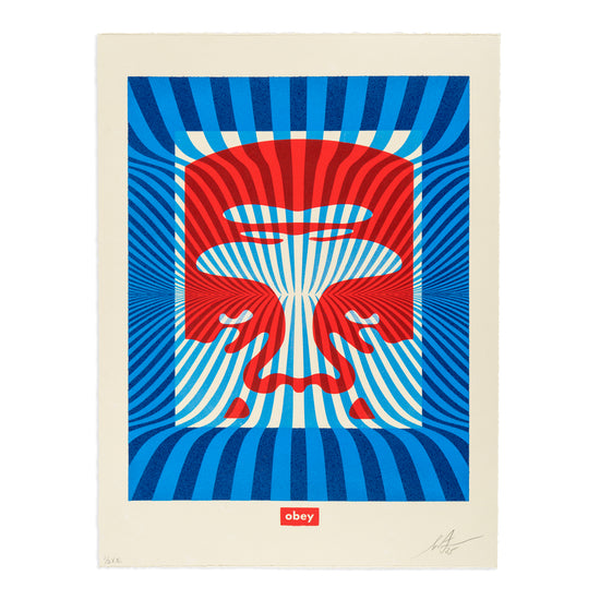Shepard Fairey "Op-Art Icon 5, #1/2" Print