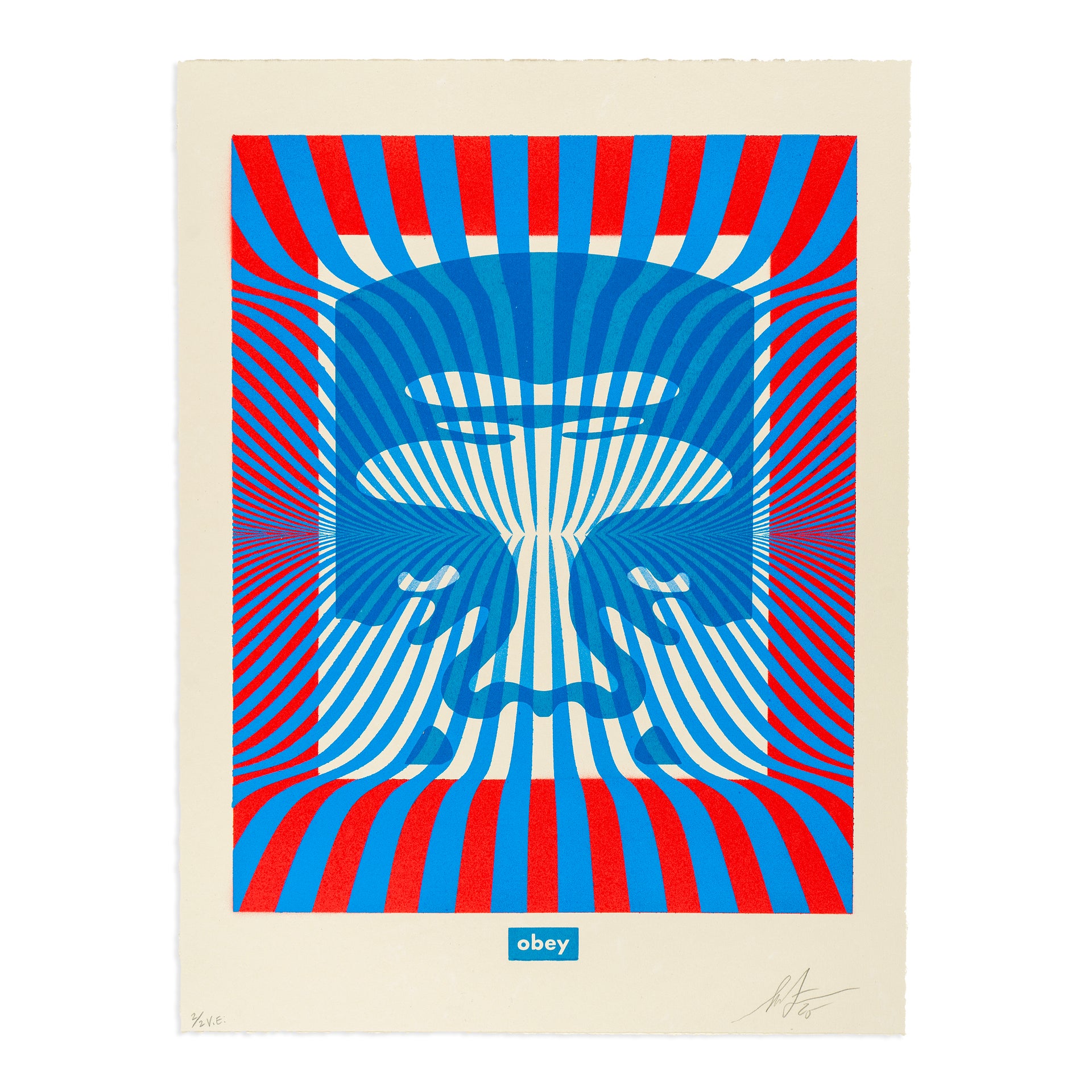 Shepard Fairey "Op-Art Icon 6, #2/2" Print