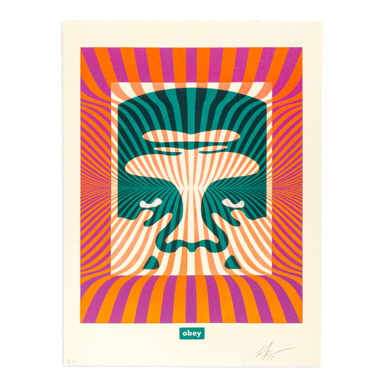 Shepard Fairey "Op-Art Icon 8, #1/2" Print