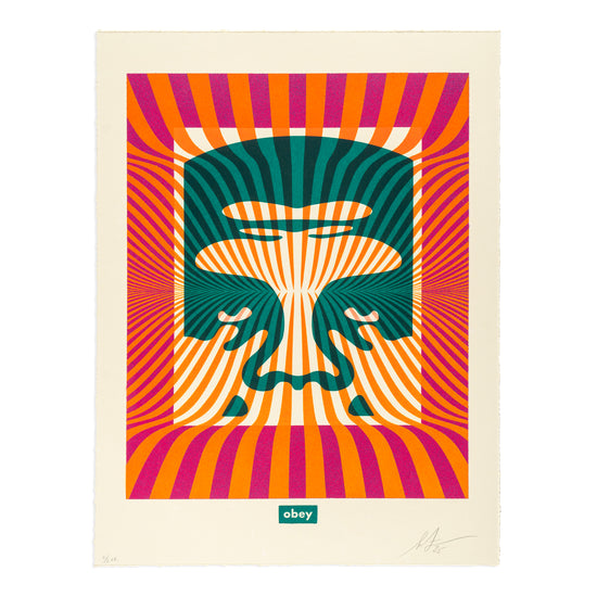 Shepard Fairey "Op-Art Icon 8, #2/2" Print