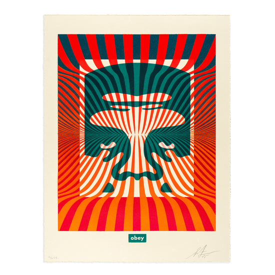 Shepard Fairey "Op-Art Icon 9, #2/2" Print