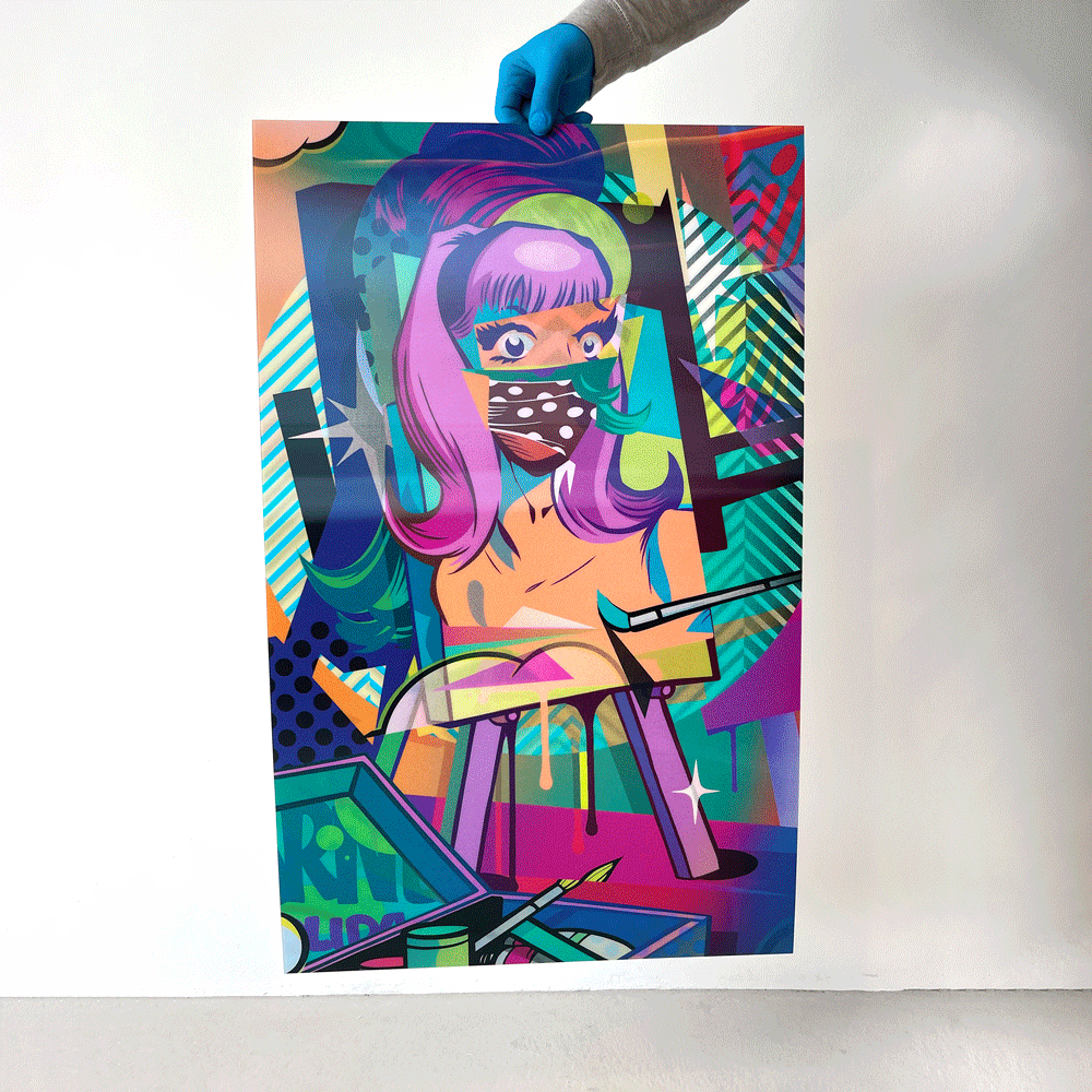 POSE "Easel" Lenticular Edition