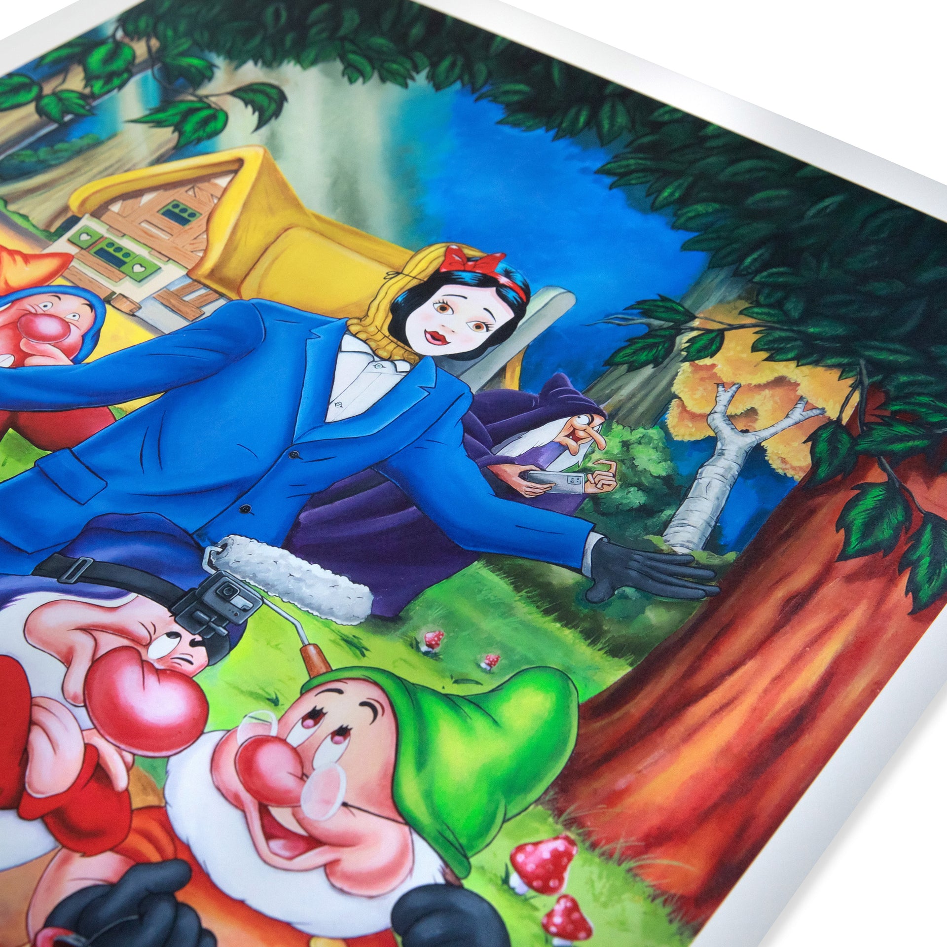 PRIEST "Snow Write and the Seven Dwarfs" Print