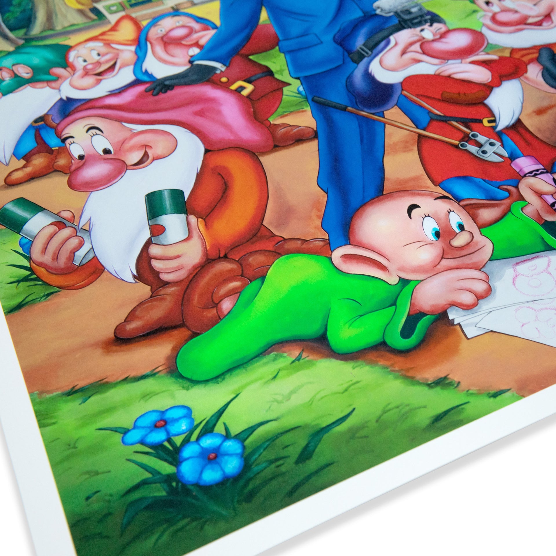 PRIEST "Snow Write and the Seven Dwarfs" Print