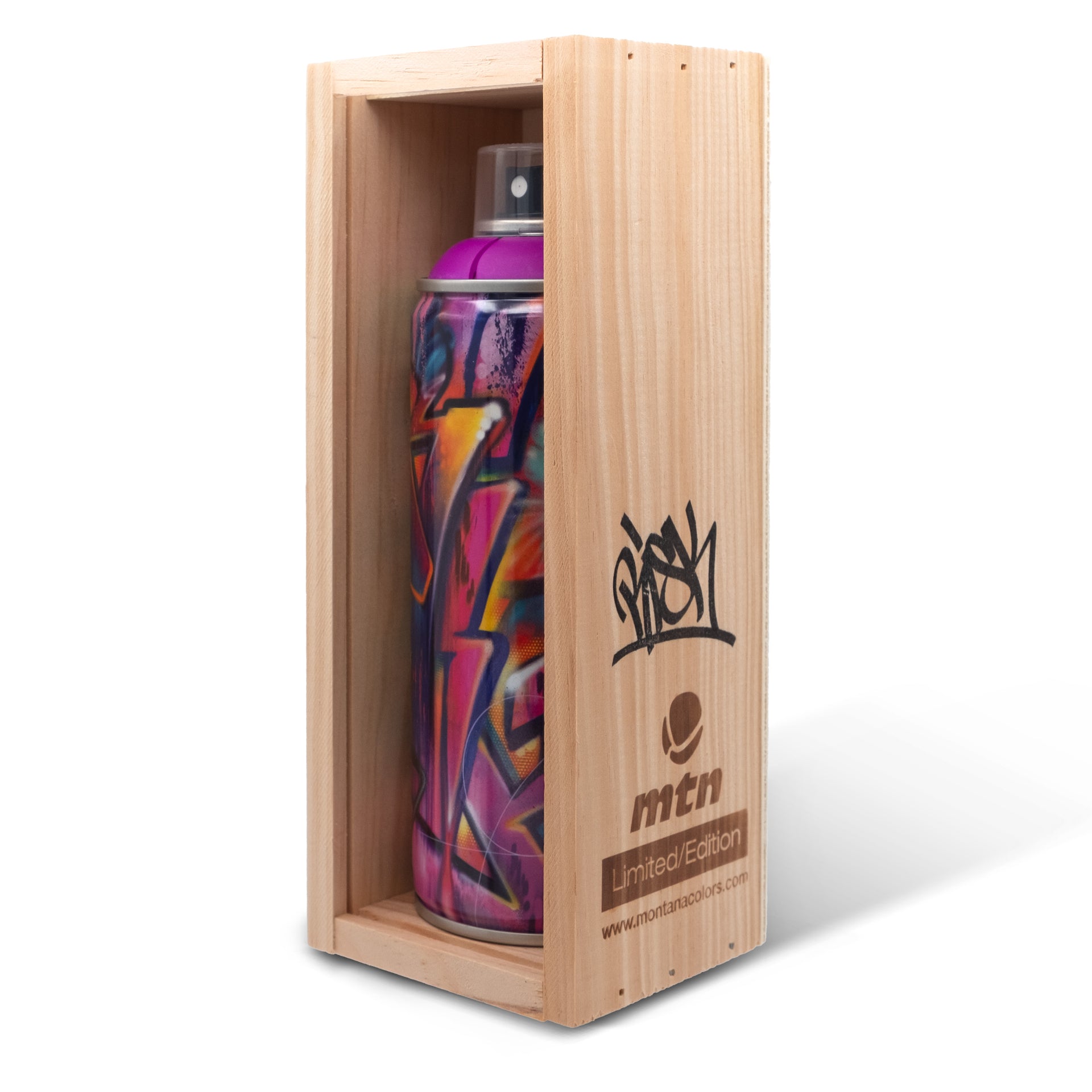 RISK "Limited Edition MTN Spray Paint Can (Fluorescent Violet)"