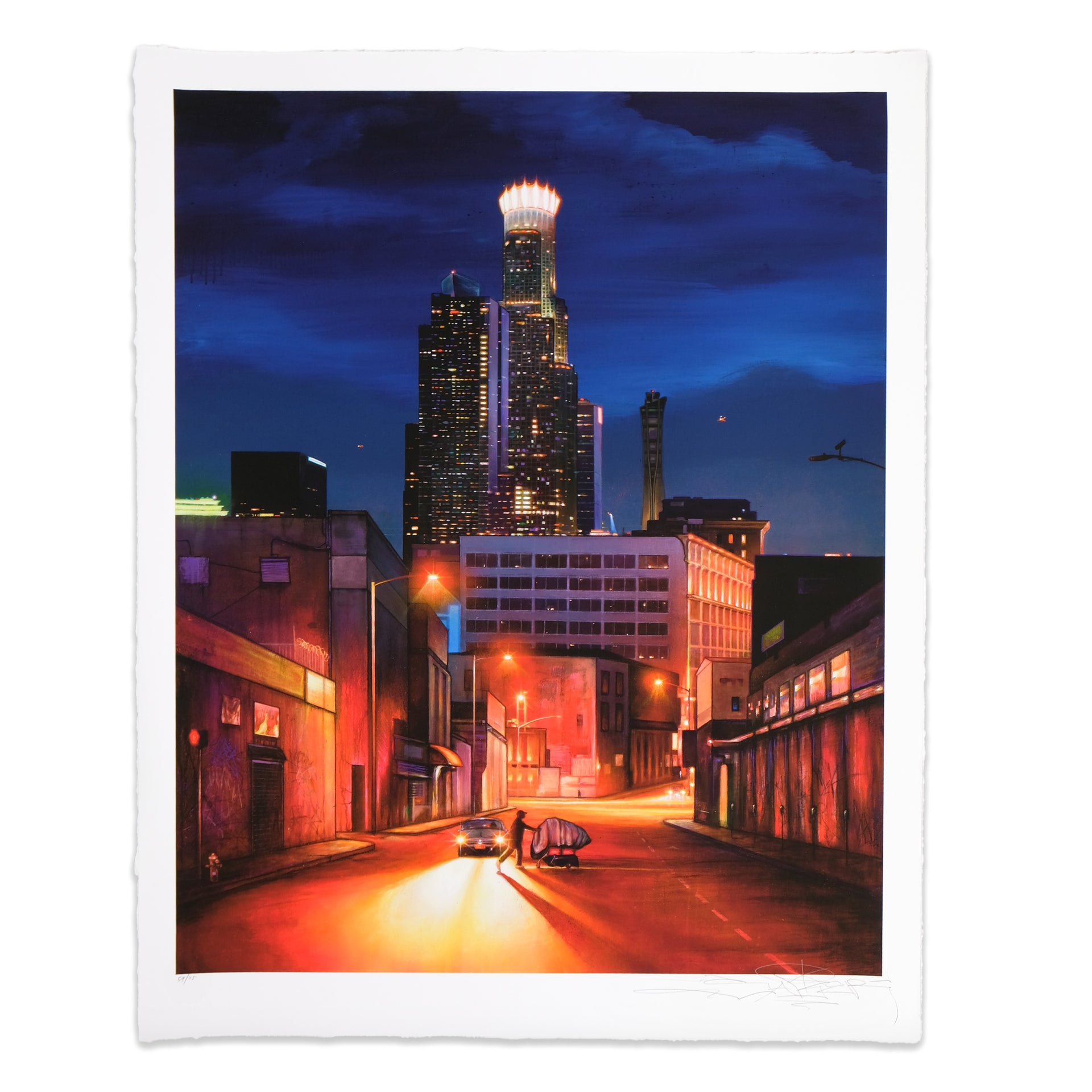 SABER "In The Belly - City of Lost Angelz" Print