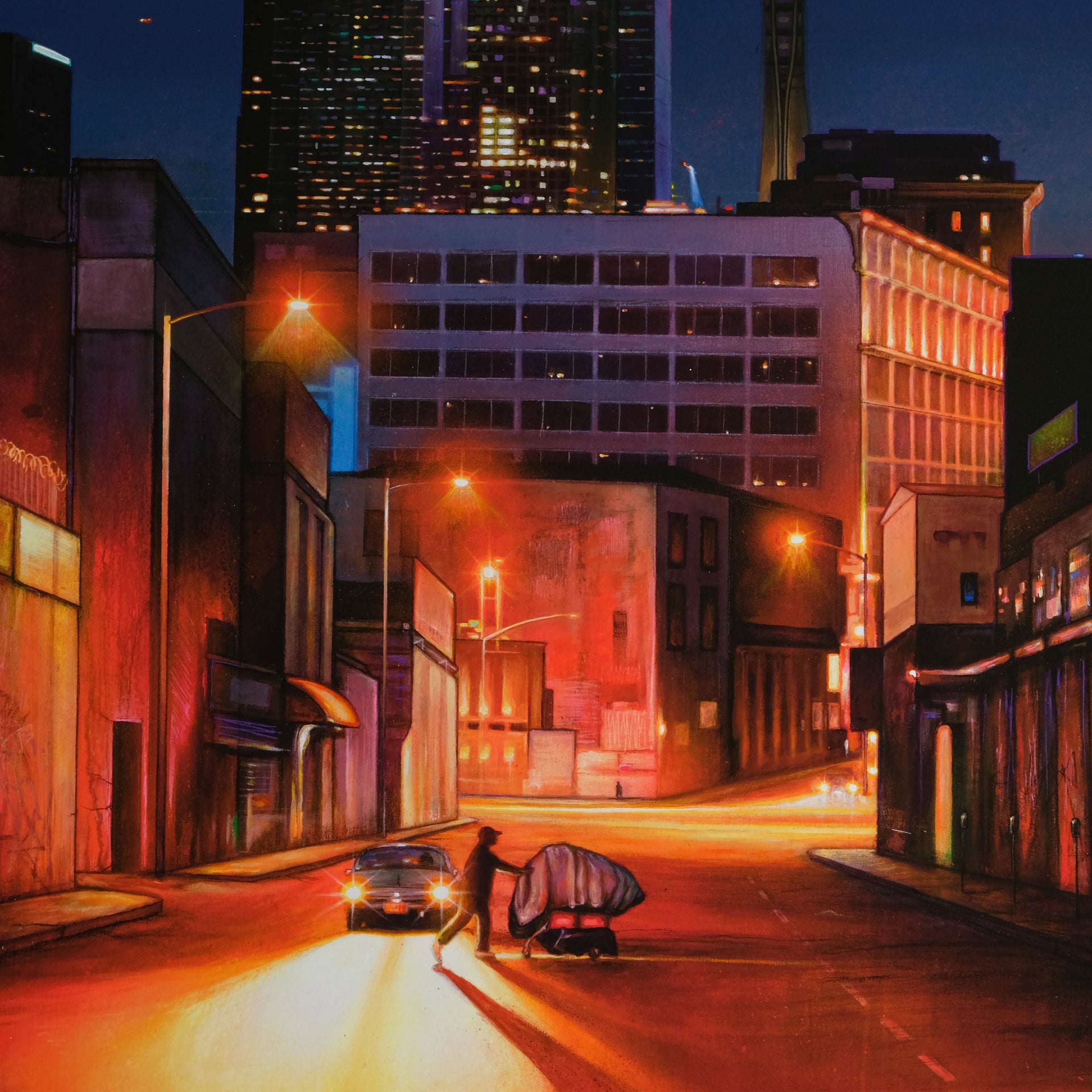 SABER "In The Belly - City of Lost Angelz" Print