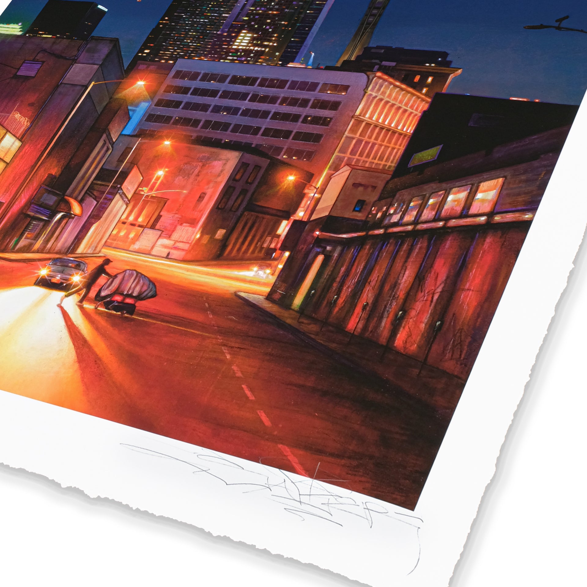 SABER "In The Belly - City of Lost Angelz" Print