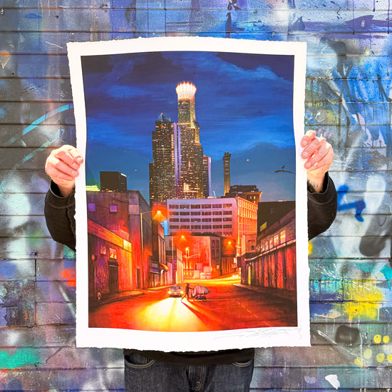 SABER "In The Belly - City of Lost Angelz" Print