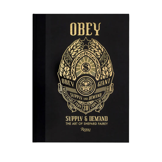 Shepard Fairey Hand-Signed "20 Year Edition: Supply & Demand" Book