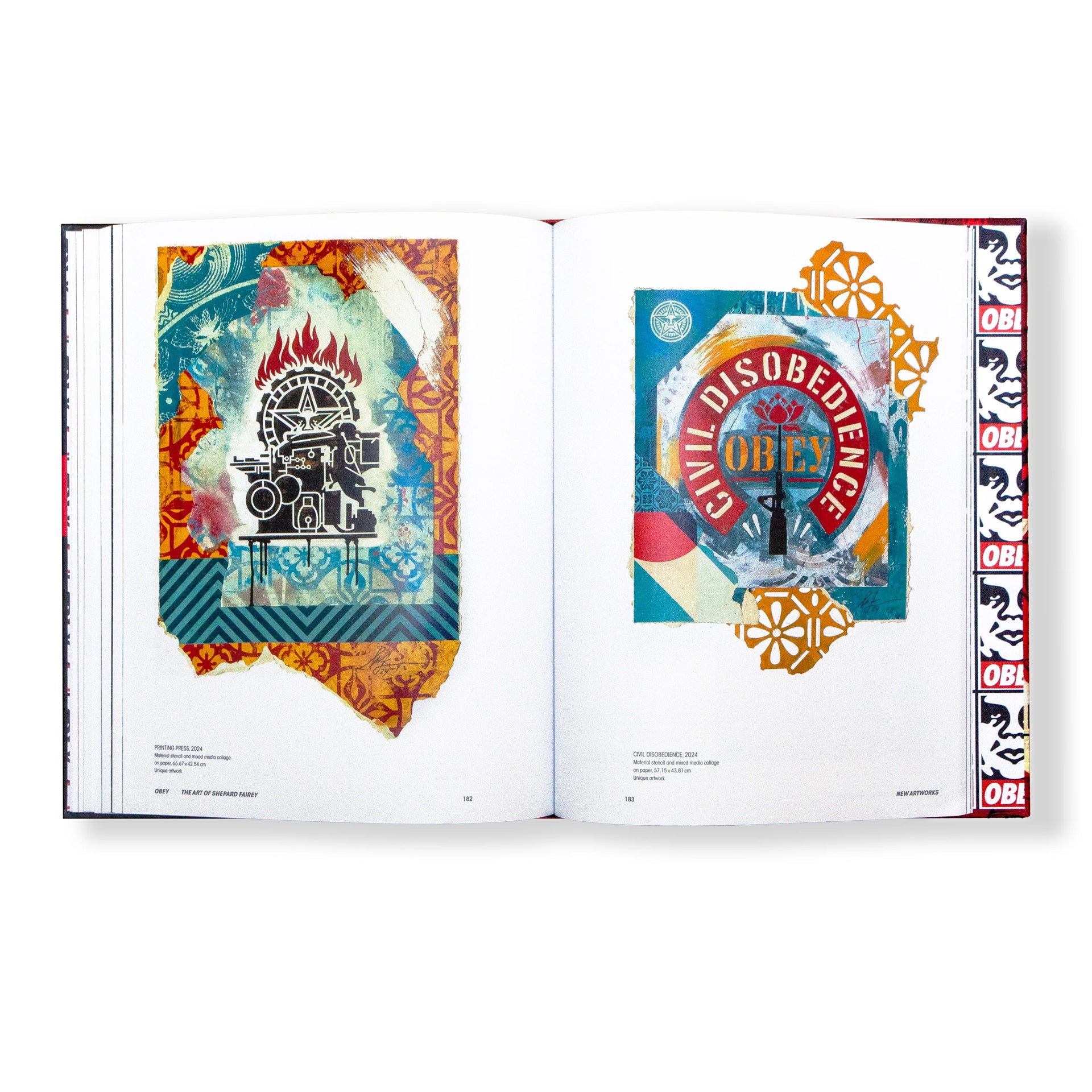 Shepard Fairey Hand-Signed "OBEY: The Art of Shepard Fairey" Book