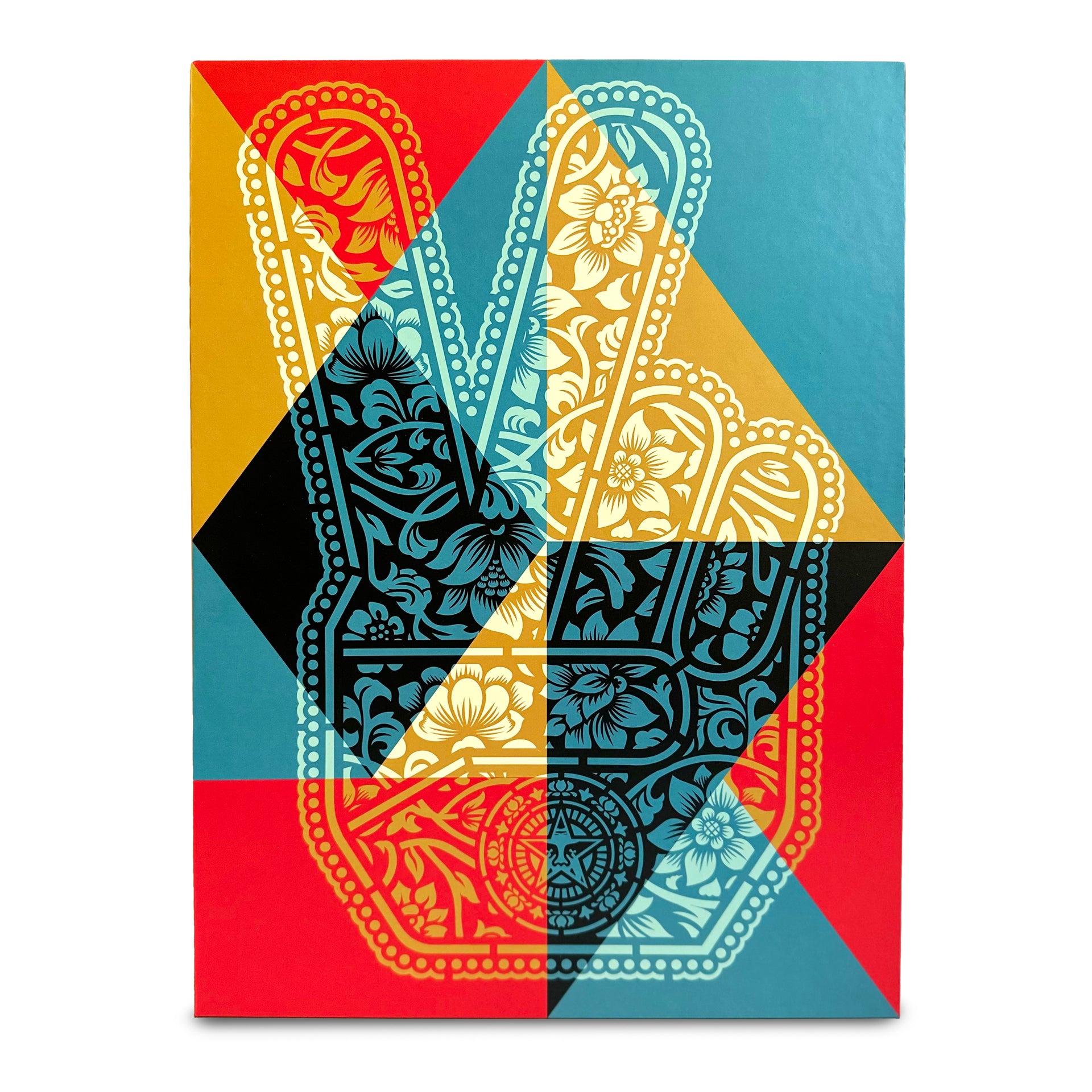 Shepard Fairey "Peace Fingers" Collectible