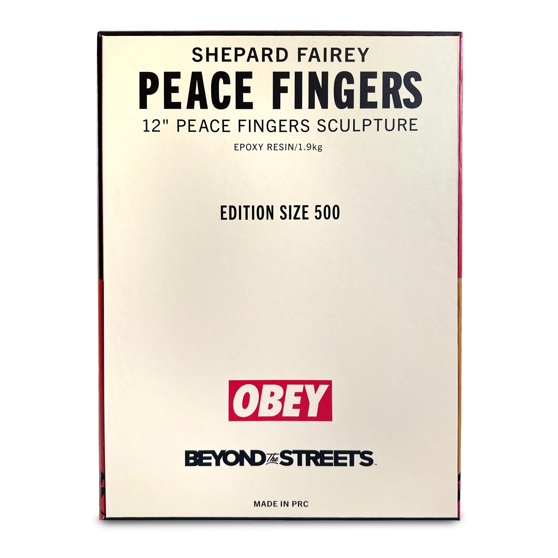 Shepard Fairey "Peace Fingers" Collectible
