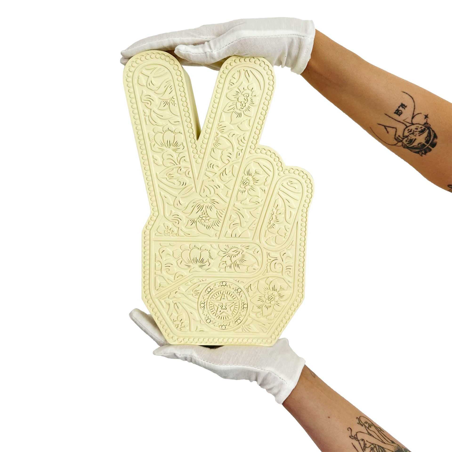 Shepard Fairey "Peace Fingers" Collectible