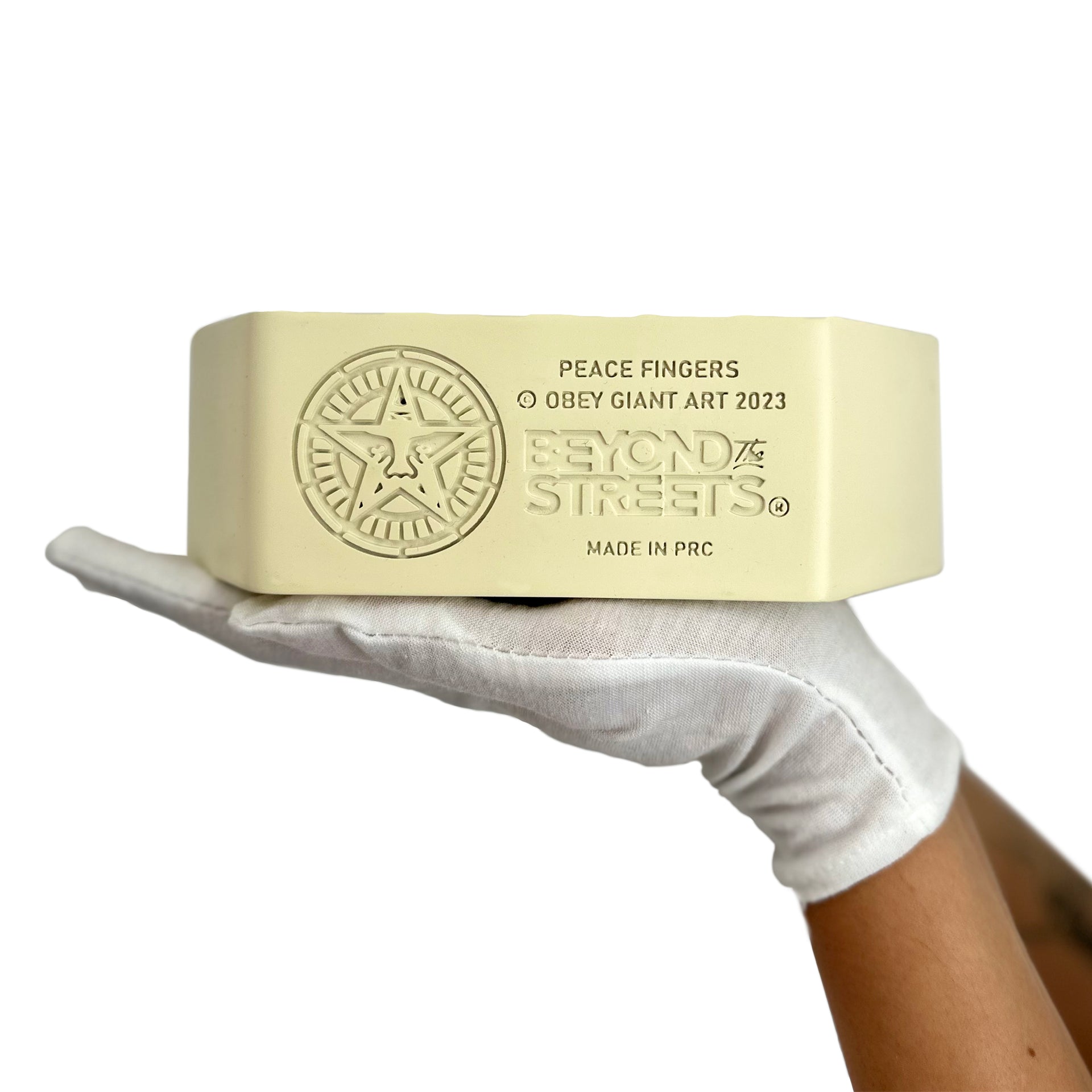 Shepard Fairey "Peace Fingers" Collectible