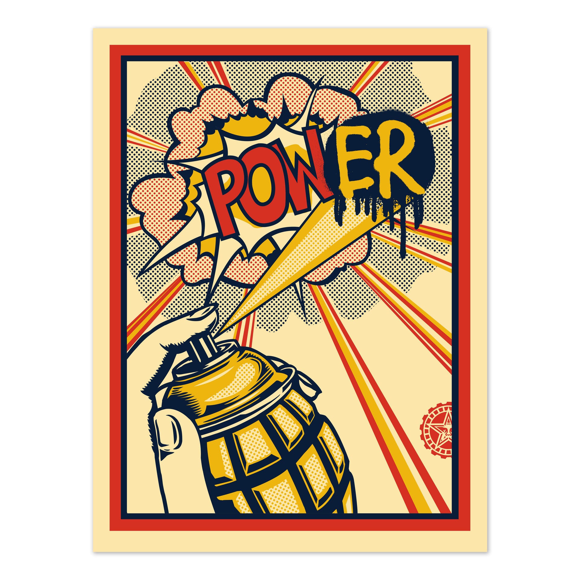 Shepard Fairey "POWER" Lenticular Edition