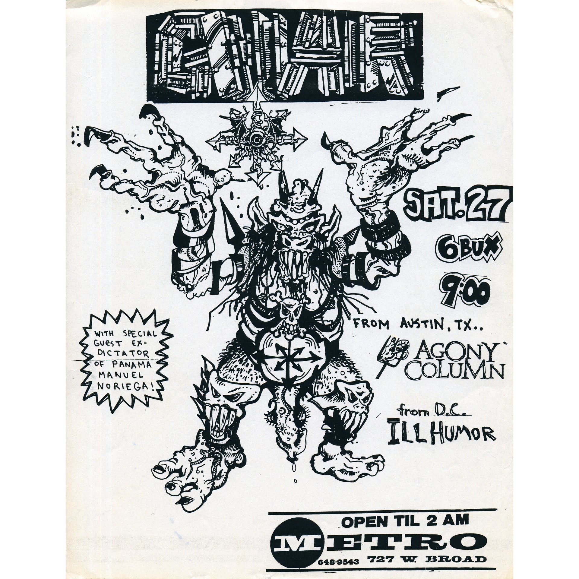 GWAR X BEYOND THE STREETS "GWAR" Flyer Packs